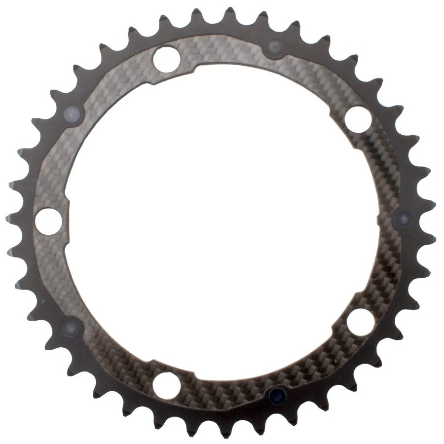 Carbon-Ti X-CarboRing Chainring - 130mm 5 Carbon-Ti X-CarboRing Chainring - 130mm - Afbeelding 3