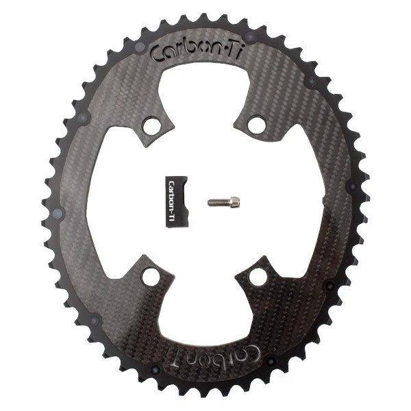 Carbon-Ti X-CarboCam Oval Chainring - 110mm - For Dura Ace R9100 4 Carbon-Ti X-CarboCam Oval Chainring - 110mm - For Dura Ace R9100 - Afbeelding 2