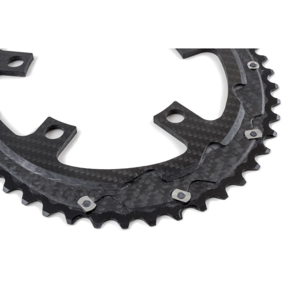 Carbon-Ti X-CarboCam Oval Chainring - 110mm - For Dura Ace R9100 6 Carbon-Ti X-CarboCam Oval Chainring - 110mm - For Dura Ace R9100 - Afbeelding 4