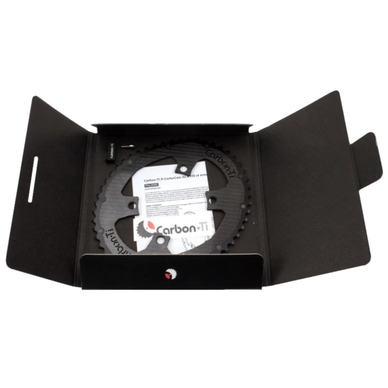 Carbon-Ti X-CarboCam Oval Chainring - 110mm - For Dura Ace R9100 8 Carbon-Ti X-CarboCam Oval Chainring - 110mm - For Dura Ace R9100 - Afbeelding 6