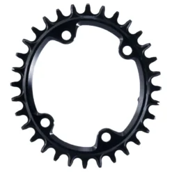 Garbaruk Melon MTB Chainring - 96 Mm / Oval / Narrow-Wide - For Shimano Deore XT / SLX / Deore - Black