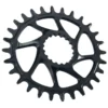 Garbaruk Melon MTB Chainring - Direct Mount / Oval / Narrow-Wide - Cannondale Hollowgram Ai Compatible - Black