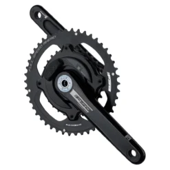 FSA Powerbox Alloy Supercompact BB386EVO Crankset 2x11-speed - 46/30 Teeth - Black