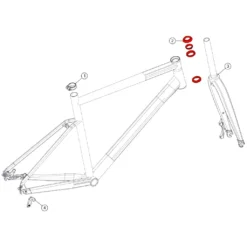 BMC Headset (FSA) For Alpenchallenge 02 IGH/DER (as From 2018) - 301166