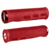 ODI F-1 Series Tinker Juarez Dread Lock-On V2.1 MTB Grips - Bright Red