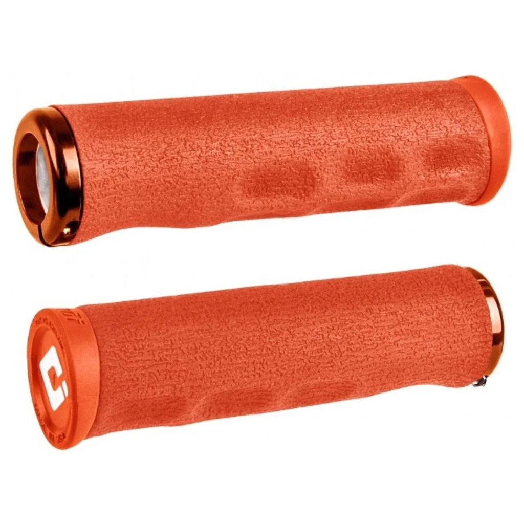 ODI F-1 Series Tinker Juarez Dread Lock-On V2.1 MTB Grips - Orange 3 ODI F-1 Series Tinker Juarez Dread Lock-On V2.1 MTB Grips - Orange