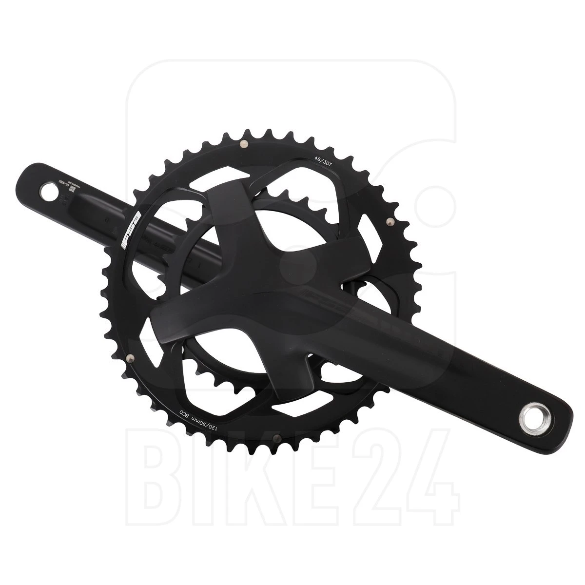 FSA Omega Adventure Crankset SuperCompact A0 - 2x10/11-speed - 46/30 Teeth 3 FSA Omega Adventure Crankset SuperCompact A0 - 2x10/11-speed - 46/30 Teeth