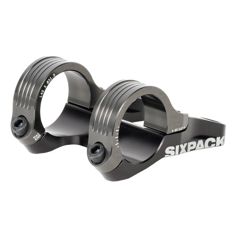 Sixpack Millenium Ø 31.8mm Direct Mount Stem - Black / Racing Grey 3 Sixpack Millenium Ø 31.8mm Direct Mount Stem - Black / Racing Grey