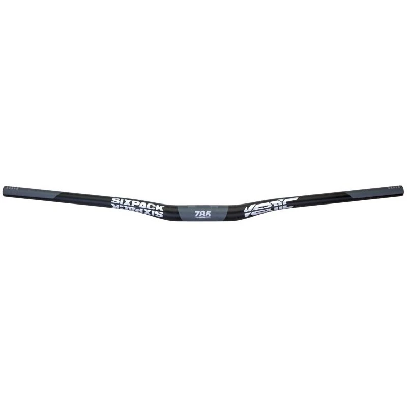 Sixpack Vertic785 31.8mm Carbon Handlebar - Black / Chrome 3 Sixpack Vertic785 31.8mm Carbon Handlebar - Black / Chrome