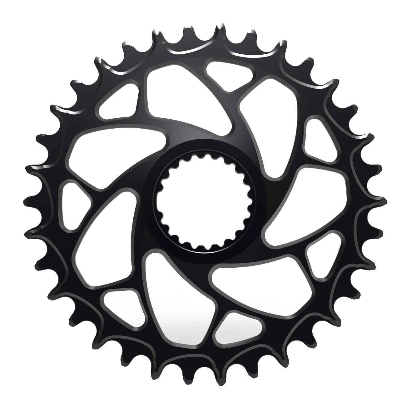 Alugear ELM Narrow Wide Boost MTB Chainring - For 1x Shimano 12-spd Direct Mount 3 Alugear ELM Narrow Wide Boost MTB Chainring - For 1x Shimano 12-spd Direct Mount