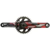 Truvativ Descendant CoLab Troy Lee Designs DH 1x Carbon Crankset - Direct Mount 32 Teeth - DUB73 - 165mm - Black-red -Rijwiel Onderdel Verkoopwinkel 362479 00 d 781369