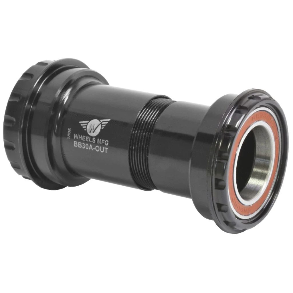 Wheels Manufacturing BB30A Outboard Angular Contact Bottom Bracket For 24mm Cranks - BB42-73-24 4 Wheels Manufacturing BB30A Outboard Angular Contact Bottom Bracket For 24mm Cranks - BB42-73-24 - Afbeelding 2