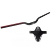 Spank Spoon 800 MTB Handlebar - Shotpeen Black/red