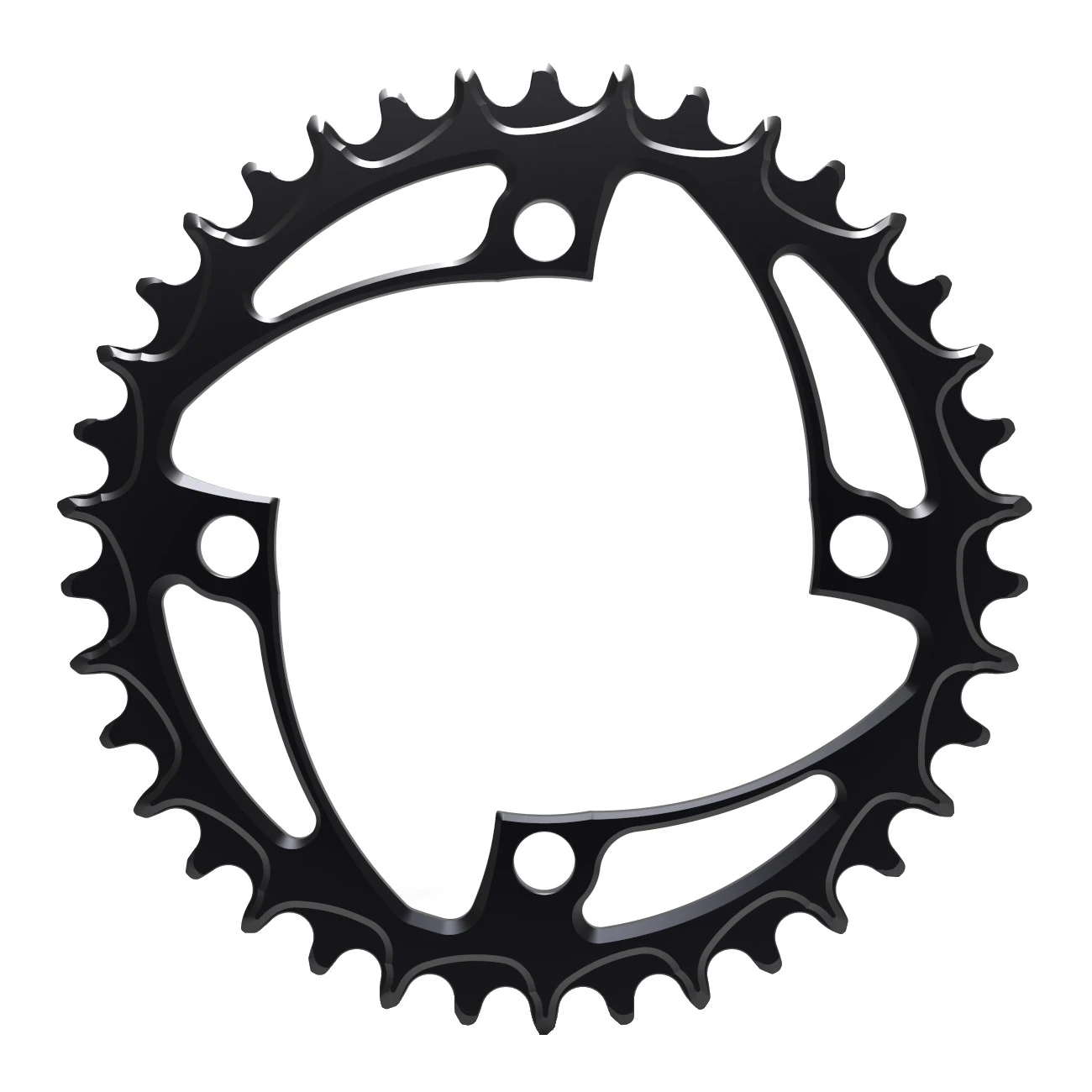 Alugear Narrow Wide Chainring - 104 BCD - 4-Bolt 3 Alugear Narrow Wide Chainring - 104 BCD - 4-Bolt