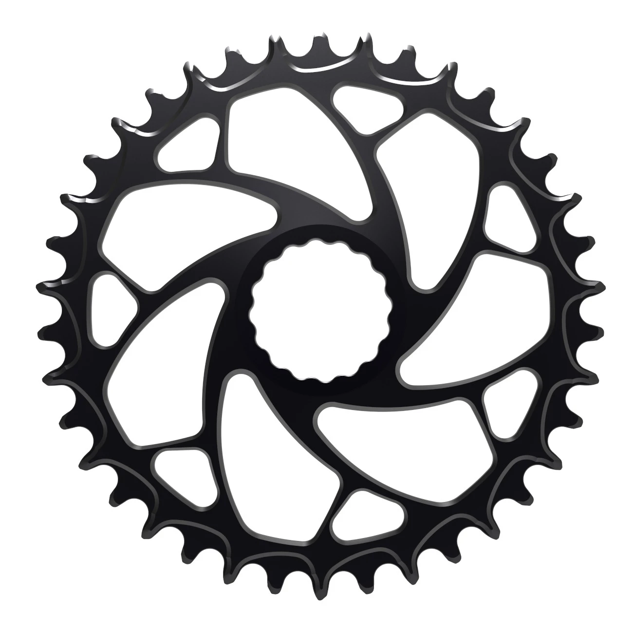 Alugear ELM Narrow Wide Chainring - For Easton Cinch Direct Mount 3 Alugear ELM Narrow Wide Chainring - For Easton Cinch Direct Mount