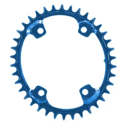 Garbaruk Melon Road/CX/Gravel Chainring - 110 Mm / Oval / Narrow-Wide - For Shimano GRX - Blue