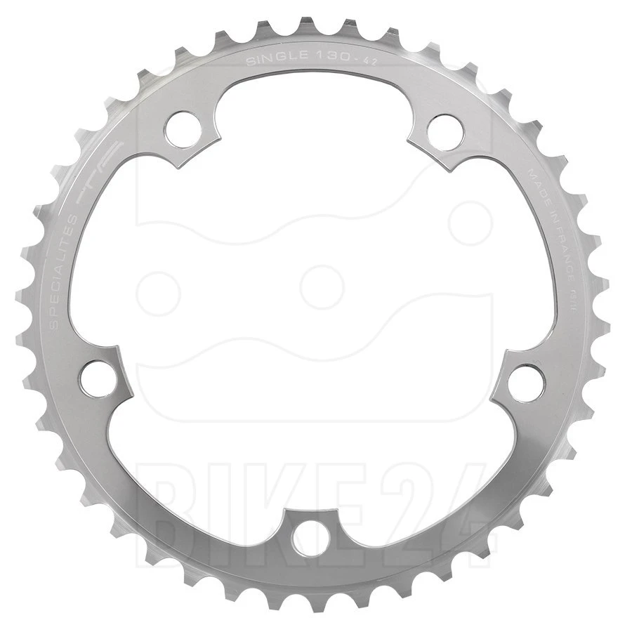 TA Specialites Single Chainring Road 130mm - Silver 3 TA Specialites Single Chainring Road 130mm - Silver