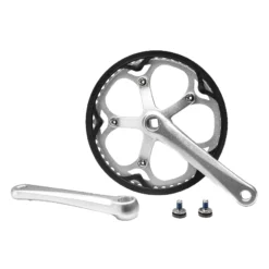 Brompton Crankset - 50 Teeth - Silver