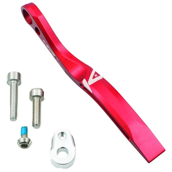 K-Edge Pro Road Braze-On Kettingvanger - 2-voudig - Rood 3 K-Edge Pro Road Braze-On Kettingvanger - 2-voudig - Rood