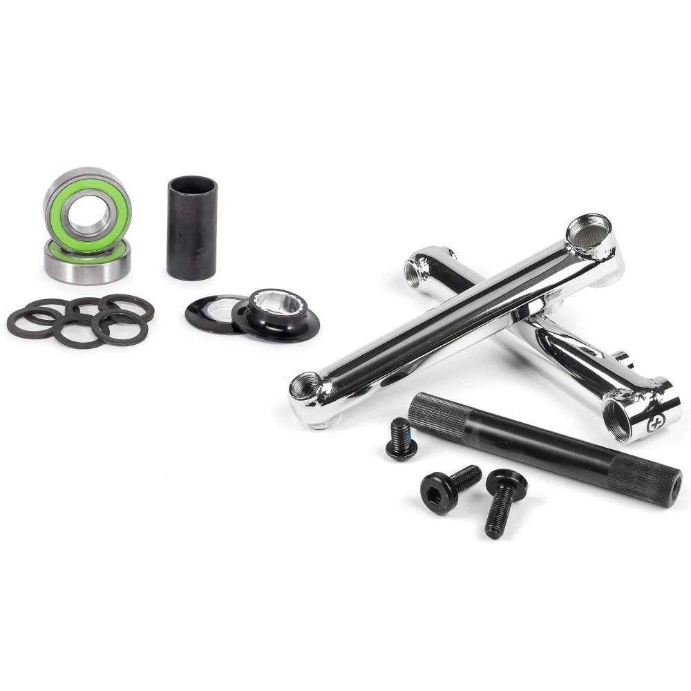 Salt Plus Pro 48 Mid BB Crank - Chrome 3 Salt Plus Pro 48 Mid BB Crank - Chrome