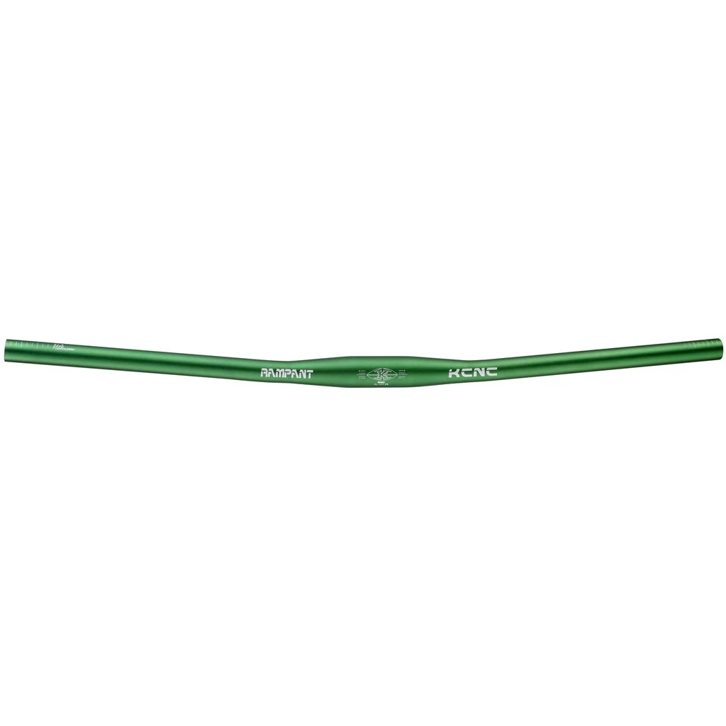 KCNC Rampant Flat - 31.8 MTB Handlebar - 710mm - Green 3 KCNC Rampant Flat - 31.8 MTB Handlebar - 710mm - Green