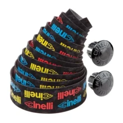 Cinelli Logo Velvet Ribbon Bar Tape - Multicolor