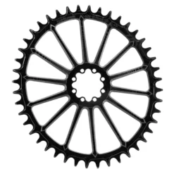 Garbaruk Road/CX/Gravel Chainring - Direct Mount / Oval / Narrow-Wide - For SRAM AXS - Black