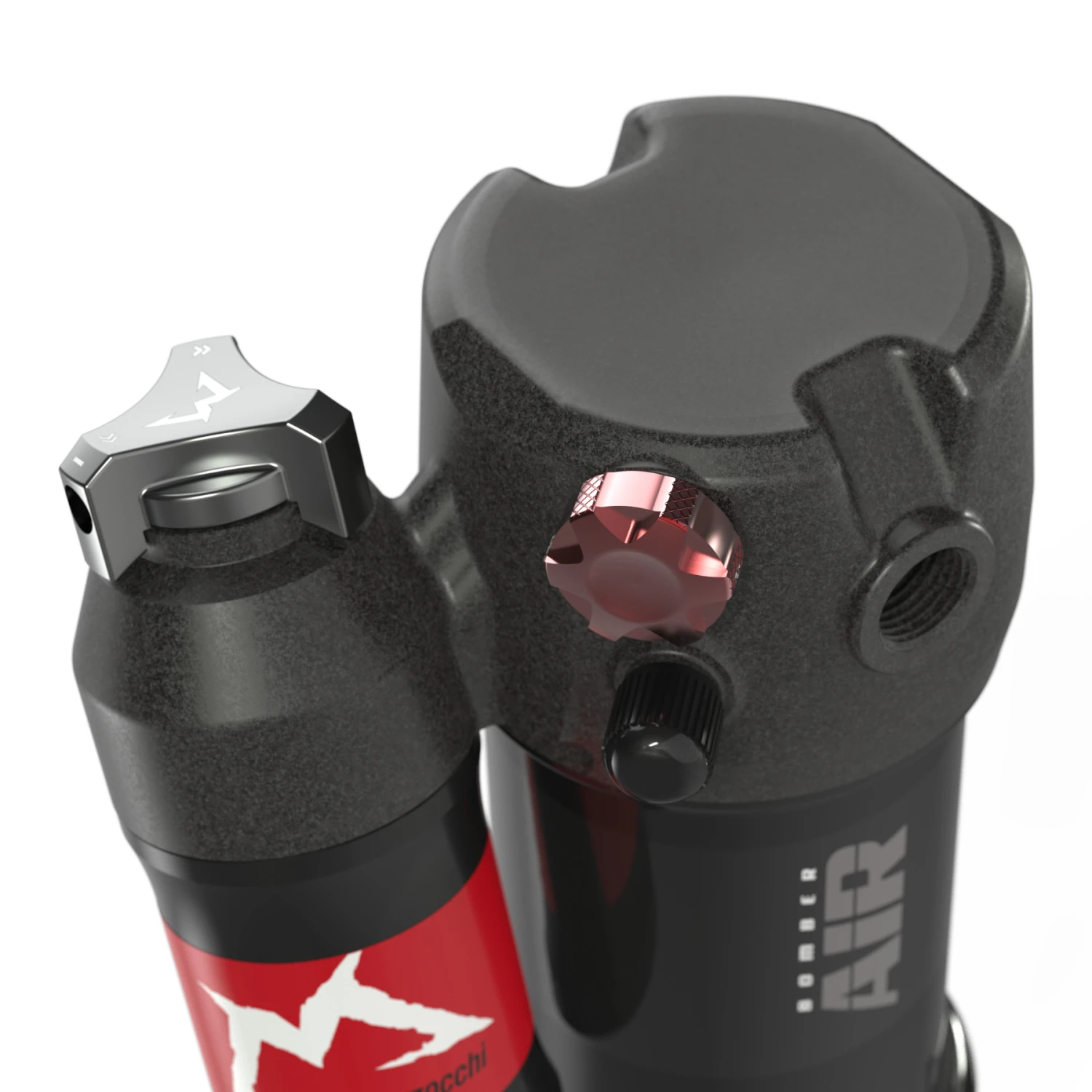 Marzocchi Bomber Air Rear Shock - Air | Standard - Neutral | Trunnion - 185x52.5mm 4 Marzocchi Bomber Air Rear Shock - Air | Standard - Neutral | Trunnion - 185x52.5mm - Afbeelding 2