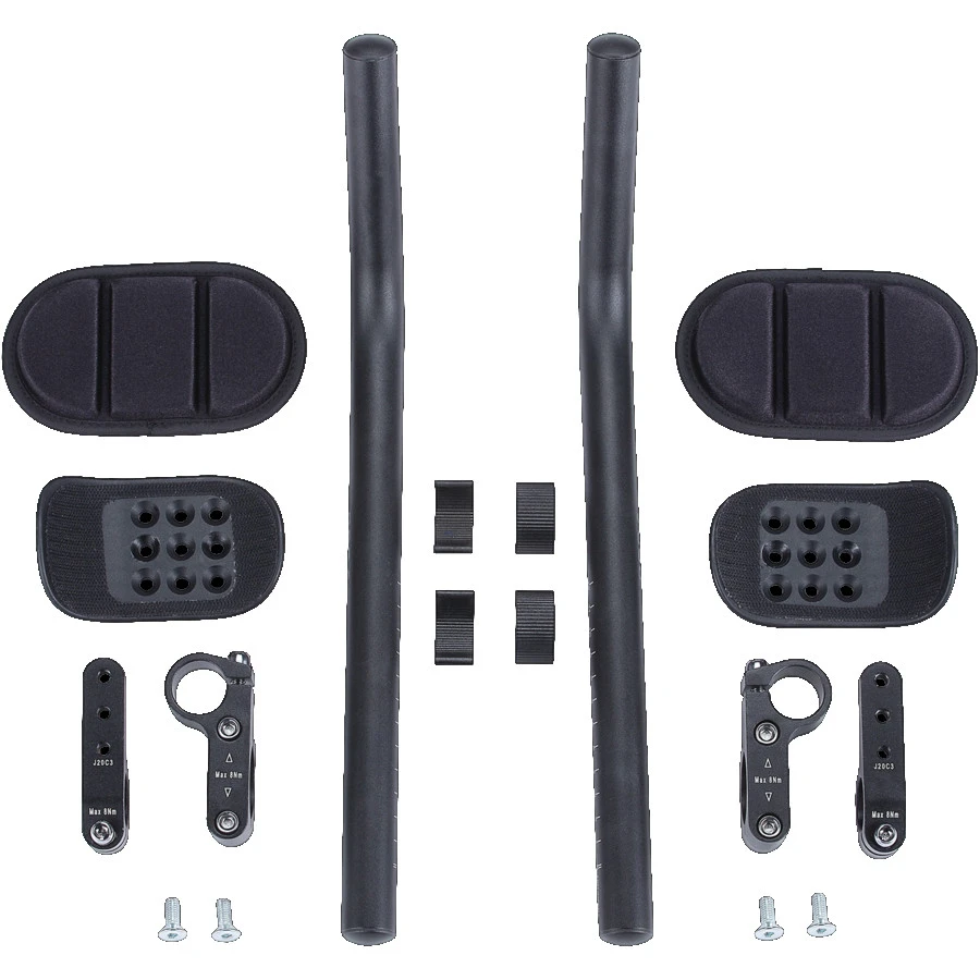 BBB Cycling Road AeroMAX BHB-60 Clip-on Bar - Black 6 BBB Cycling Road AeroMAX BHB-60 Clip-on Bar - Black - Afbeelding 4