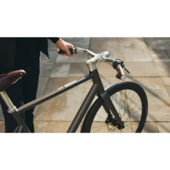 BROOKS ENGLAND Brooks Ergonomic Leather Grip - Grepen Voor Draaihendelschakelaar - 130/100 Mm - Zwart -Rijwiel Onderdel Verkoopwinkel brooks ergonomic leather grip for twist shifter 130 100 1 1432059