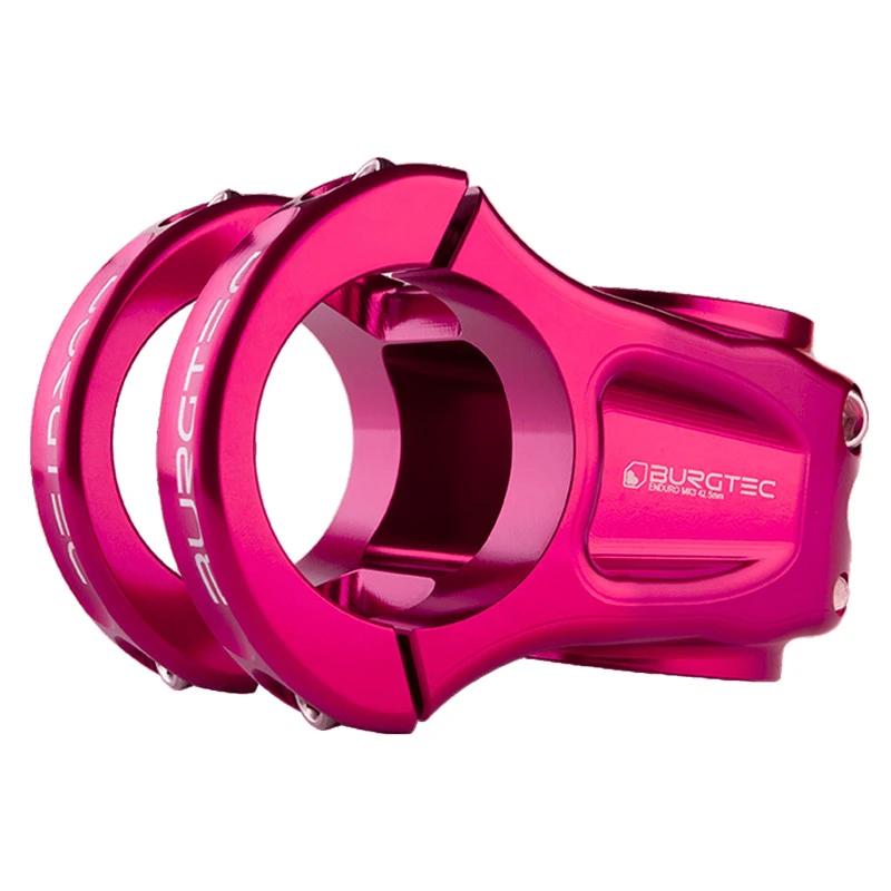 Burgtec Enduro MK3 - 35.0 Stem - Toxic Barbie Pink 3 Burgtec Enduro MK3 - 35.0 Stem - Toxic Barbie Pink