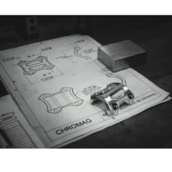 CHROMAG RIZA Stuurpen - 31.8mm | 1 1/8" - Zilver -Rijwiel Onderdel Verkoopwinkel chromag riza stem silver paper 1471714