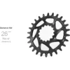 Garbaruk MTB Chainring - Direct Mount / Round / Narrow-Wide / Boost - For E*thirteen Quick Connect - Black