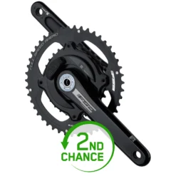 FSA Powerbox Alloy Supercompact BB386EVO Crankset 2x11 Voudig - 48/32 Tanden - Zwart - B-Keus