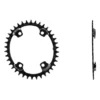 Garbaruk Melon Road/CX/Gravel Chainring - 110 Mm / Oval / Narrow-Wide - For Shimano GRX - Black 2 Garbaruk Melon Road/CX/Gravel Chainring - 110 Mm / Oval / Narrow-Wide - For Shimano GRX - Black -Rijwiel Onderdel Verkoopwinkel garbaruk melon chainring shimano grx 110bcd 4 arm oval 1094209