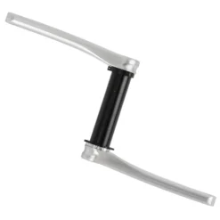 Garbaruk XC Kruk - Zilver/zwart -Rijwiel Onderdel Verkoopwinkel garbaruk xc kurbel cannondale hollogram ai direct mount silver 1451593 1