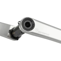 Garbaruk XC Kruk - Zilver/zwart -Rijwiel Onderdel Verkoopwinkel garbaruk xc kurbel cannondale hollogram ai direct mount silver black 01 1451595