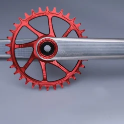 Garbaruk XC Kruk - Zilver/zwart -Rijwiel Onderdel Verkoopwinkel garbaruk xc kurbel cannondale hollogram ai direct mount silver red with 0 1451051 1