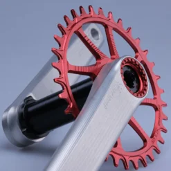 Garbaruk XC Kruk - Zilver/rood 11 Garbaruk XC Kruk - Zilver/rood -Rijwiel Onderdel Verkoopwinkel garbaruk xc kurbel cannondale hollogram ai direct mount silver red with 3 1451053