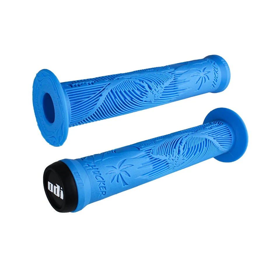 ODI Hucker Signature Stuurhandvatten - BMX | 160mm - Blue 3 ODI Hucker Signature Stuurhandvatten - BMX | 160mm - Blue