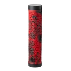 Dartmoor Icon Lock-On Grips - Red / Black