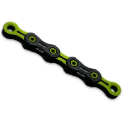 KMC DLC 11 Chain - 11-speed - Black/green