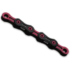 KMC DLC 11 Chain - 11-speed - Black/pink