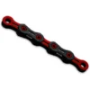 KMC DLC 11 Chain - 11-speed - Black/red -Rijwiel Onderdel Verkoopwinkel kmc dlc 11 chain11speed black red 1185272