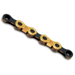 KMC X12 Ti-N Chain - 12-speed - Gold/black