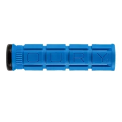Oury V2 Single-Clamp Lock-On Bar Grips - 135/33.0mm - Deja Blue