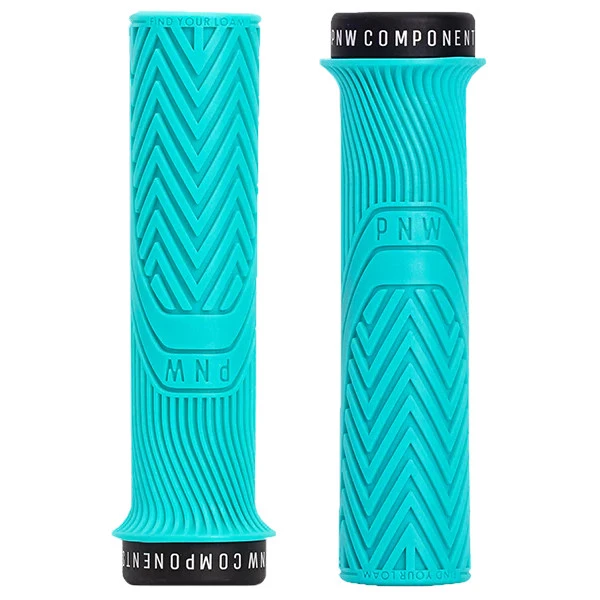 PNW Components Loam MTB Lock-On Handlebar Grips - Seafoam Teal 3 PNW Components Loam MTB Lock-On Handlebar Grips - Seafoam Teal