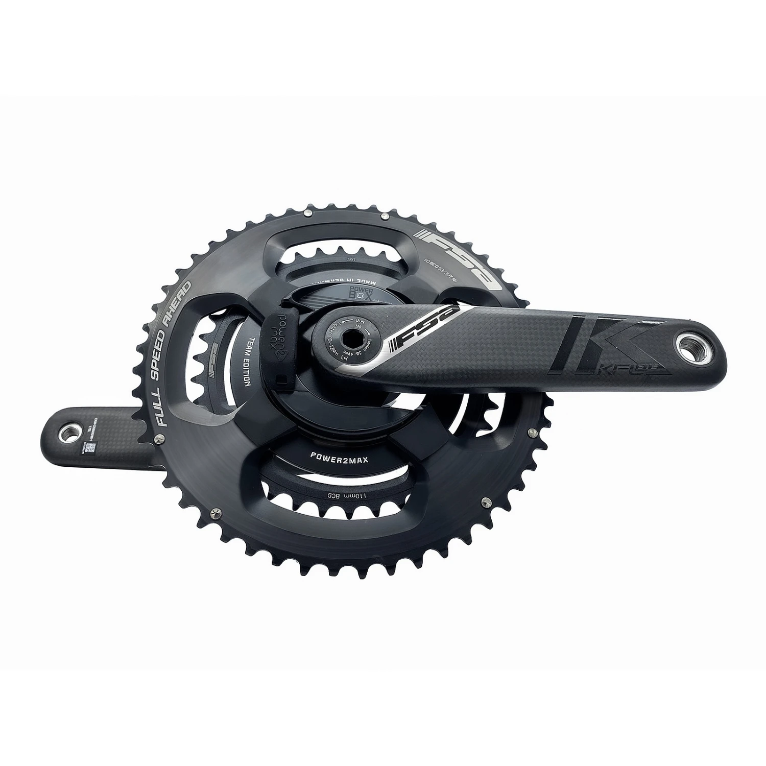 FSA Powerbox K-Force Team Power Meter Crankset | 2x12-speed - 50/34 4 FSA Powerbox K-Force Team Power Meter Crankset | 2x12-speed - 50/34 - Afbeelding 2