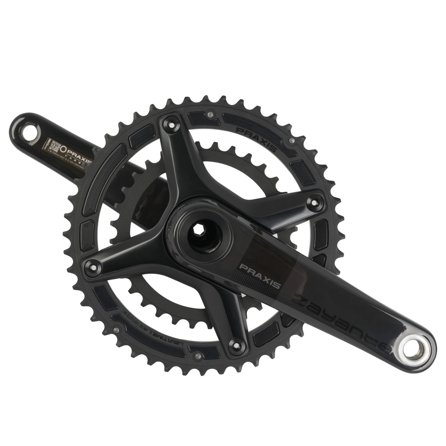 Praxis Works Zayante Carbon Crankset - Direct Mount | M30 | 2x 10/11/12s - 48/32T 3 Praxis Works Zayante Carbon Crankset - Direct Mount | M30 | 2x 10/11/12s - 48/32T