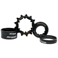 Reverse Components Single Speed Kit | Microspline - 13T - Black
